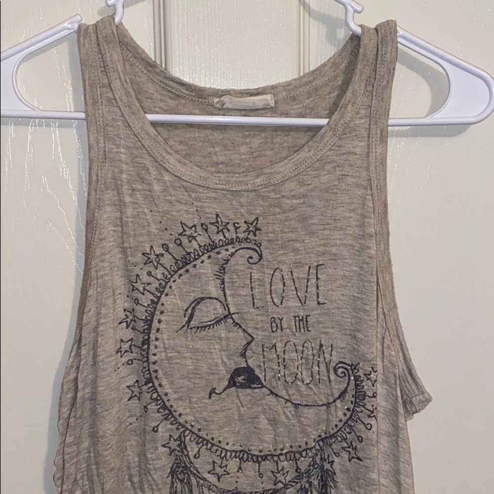 Love by the moon tanktop